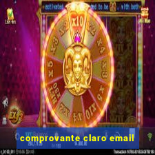 comprovante claro email